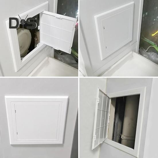 Access Panel Door Opening Flap Cover Detachable Design Hinge-type Plumbing Access Door Metal Access Panel for Drywall Ceiling