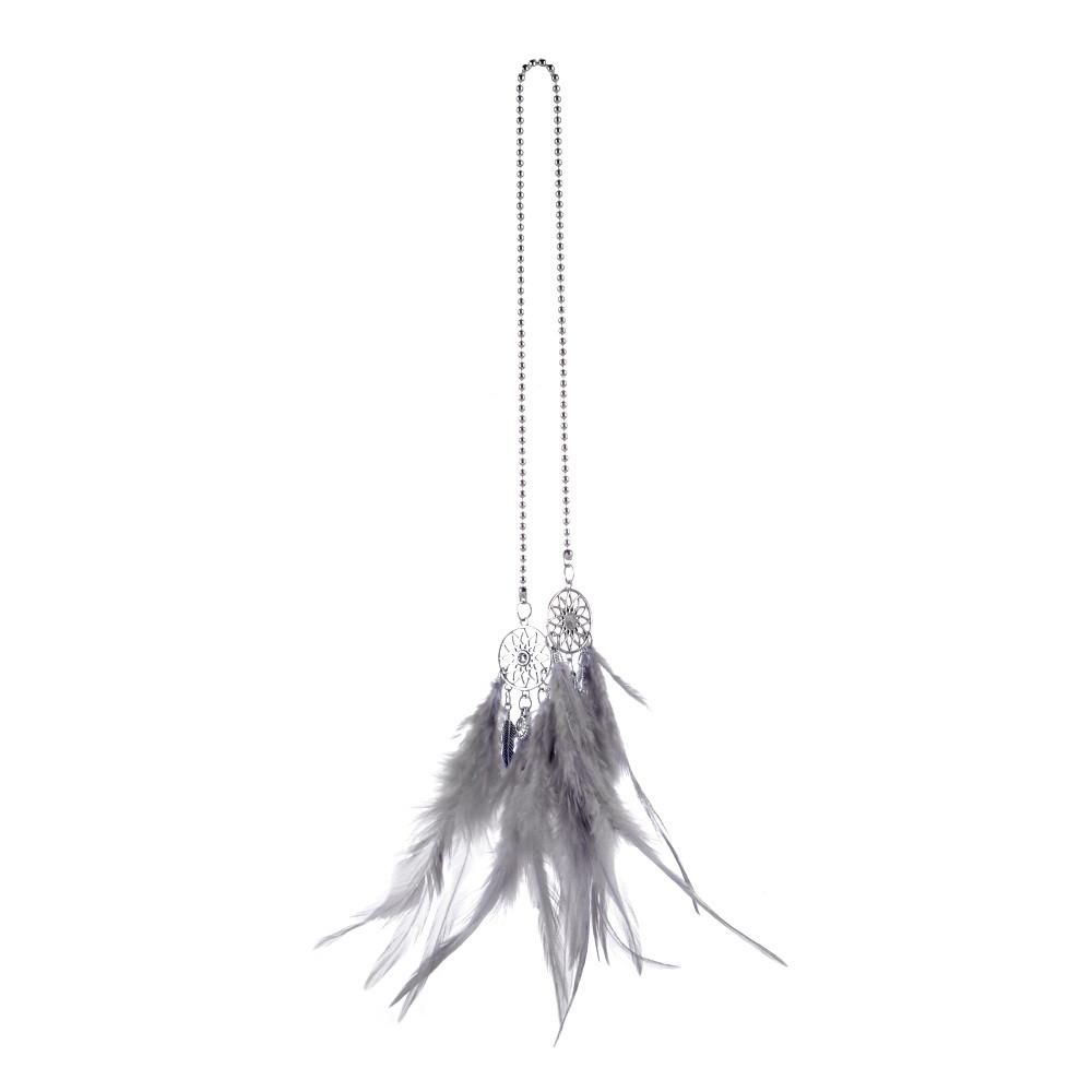 Wall Hanging Car Ornament Handmade Dream Catcher Wind Chimes Feather Car Pendant Dreamcatcher