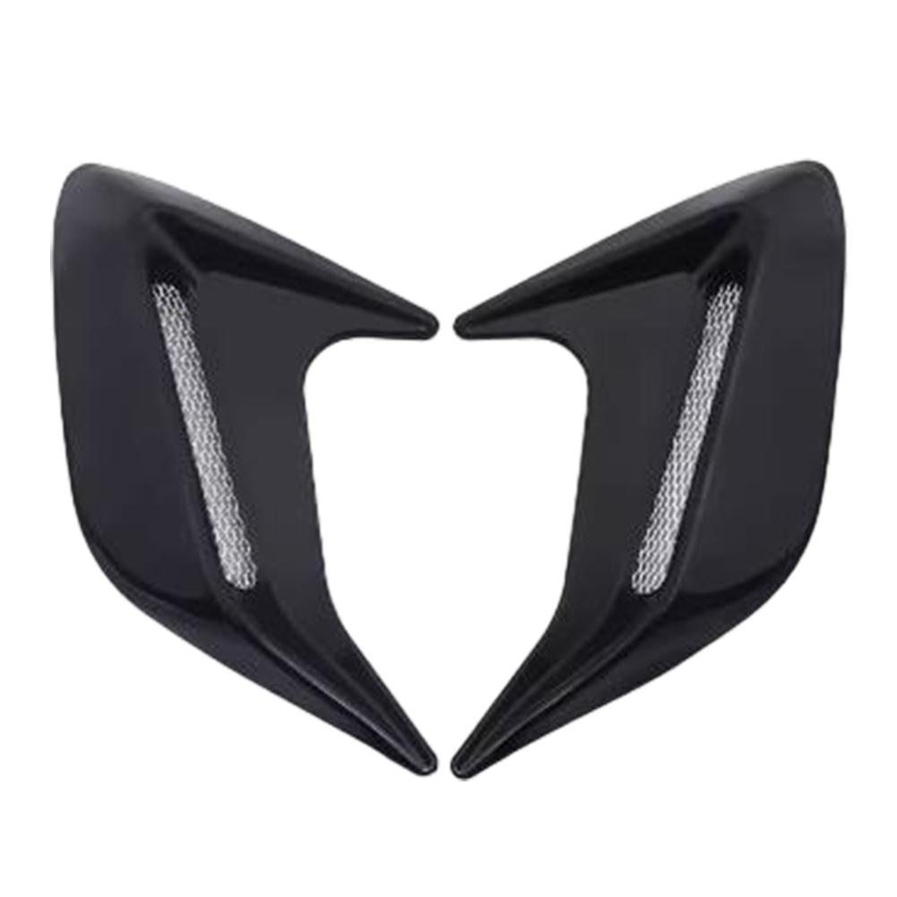 2Pcs 3D Car Side Vent Sticker Air Flow Sticker Shark Gills Side Vent Sticker Car Side Vent Sticker Deco
