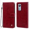 Винтажный чехол-бумажник с текстурой Crazy Horse из ПУ-кожи для Xiaomi 12T Pro, 12 Pro, 12X, Mi 12 Lite, Redmi Note 12S 4G, с держателем для карт, подставкой