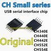 5PCS New Original CH340E CH440E CH442E CH552E CH554E MSOP10 IC Foot SMD MSOP10 Chip IC Chip Built-in Crystal Vibration USB