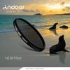 Andoer 72mm UV+CPL+ND8 Circular Filter Kit Circular Polarizer Filter ND8 Neutral Density Filter