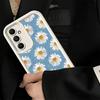 Чехол для телефона для Samsung Galaxy A17 A16 A15 A14 A13 Эстетика с цветами ромашки A56 A36 A26 A55 A35 A25 A54 A34 A24 A53 A33 A23 A07 A