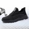 Fashion New Men's Safety Shoes Anti-crush Anti-puncture Anti-slip Steel-toed Shoes Breathable Protective Women's Safety Work Shoes