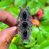 Black Onyx Handmade 925 Sterling Silver Jewelry Ring Size 8 z4V34