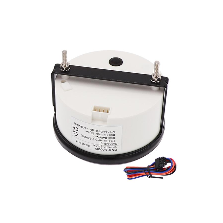 Car SUV 85mm Round Digital Tachometer 3000RPM Hourmeter REV Counter Tacho Meter