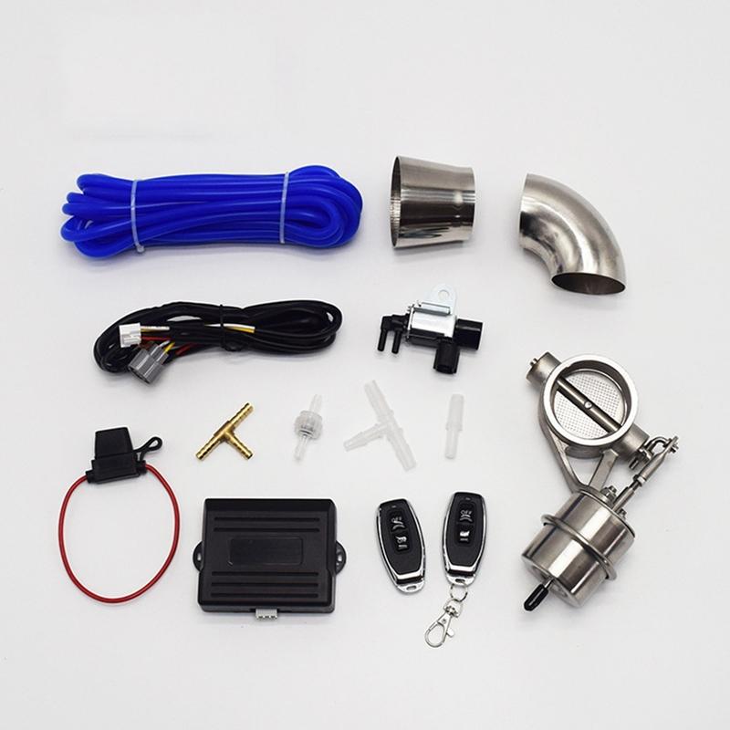 Reliable-Universal Exhaust Cutout Vacuum Pump Vacuum Valve Control Unit+Exhaust Vacuum Solenoid Valve With Remote Control