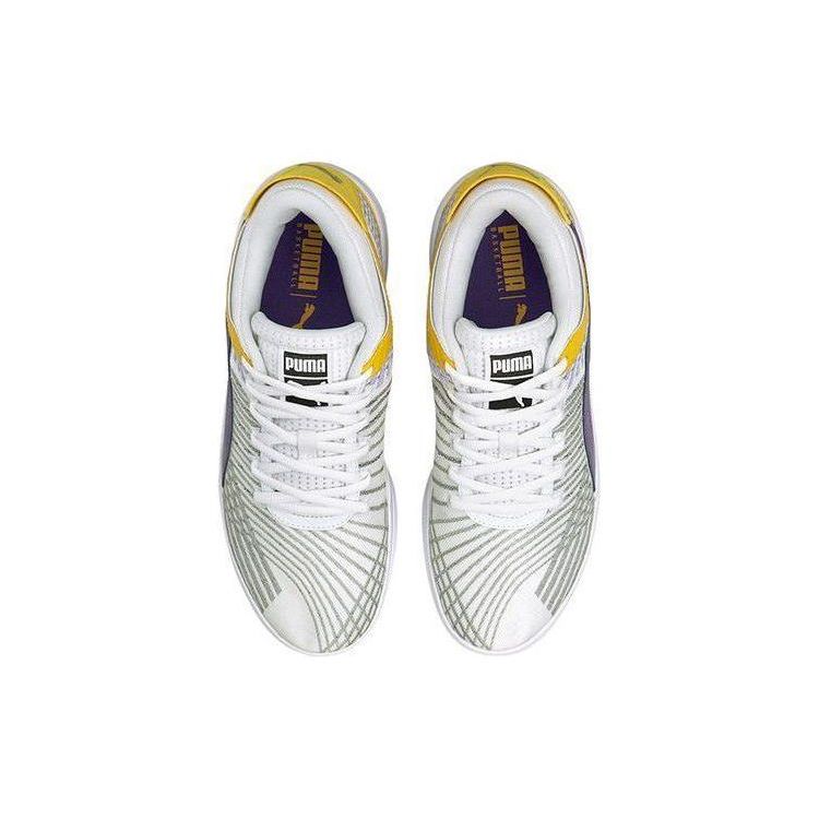 Puma Кроссовки Clyde All-Pro Coast 2 Coast - Lakers Unisex White Prism-Violet 195124-02