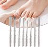8 stainless steel manicure set inlaid armor repair knife  foot grinder  dead skin callus remover