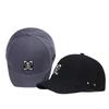 Cotton Letter Embroidery Baseball Cap With Short Brim For Men And Women 2024 Spring Fashion