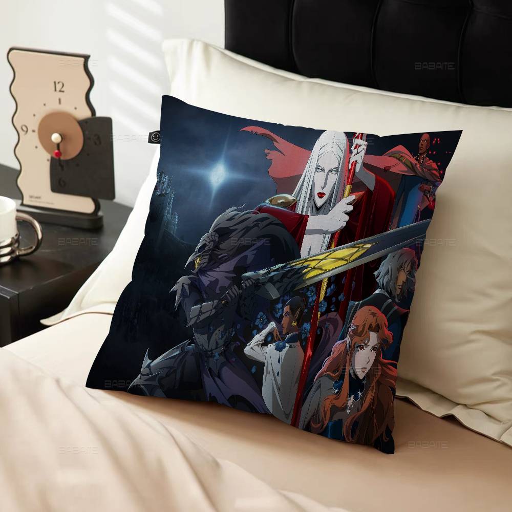 Game C-Castlevanias Symphony Of The Night Cushion Cover Inches Farmhouse Decor Home Throw Pillow Covers For Couch Decorations