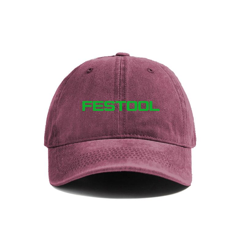 Festool Baseball Cap Distressed Hats Cap Unisex Retro Outdoor Summer Adjustable Hat MZ