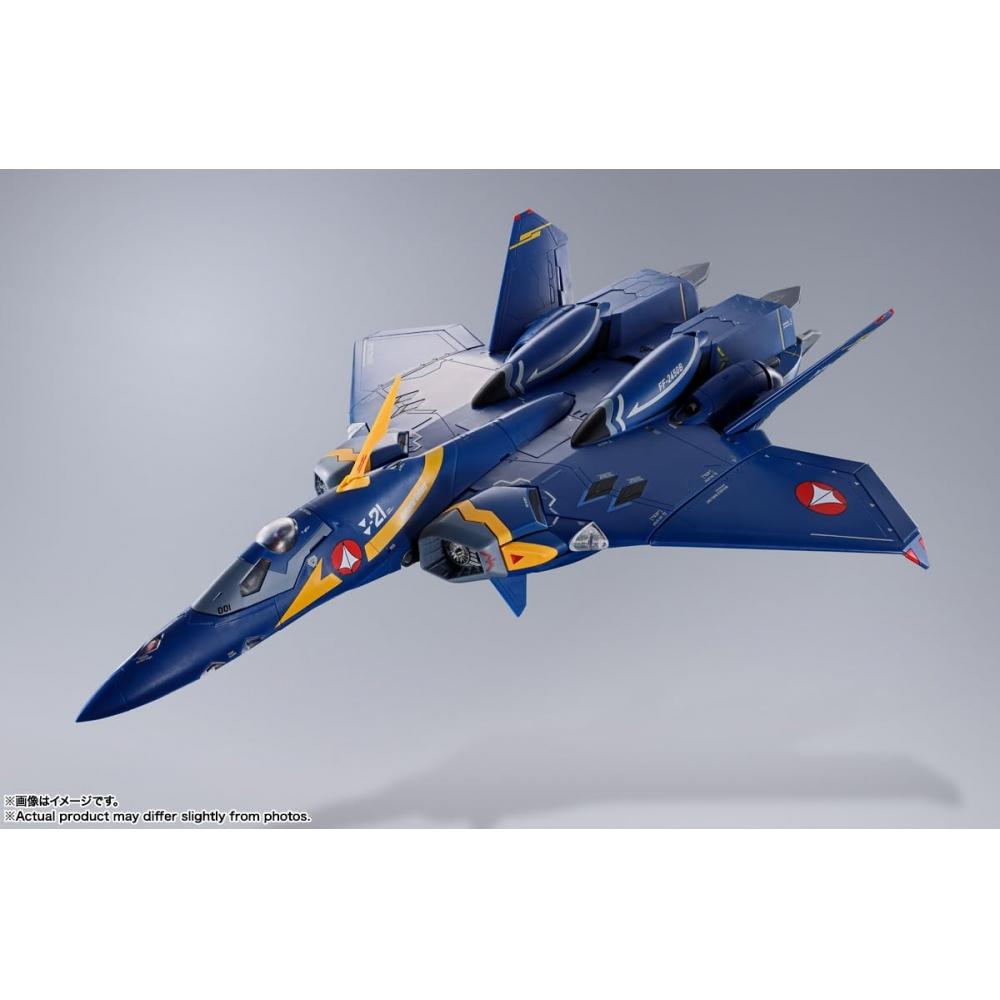DX Chogokin Macross Plus YF-21 (Машина Гарда Гора Боумена) приблизительно. 280 мм ПВХ и АБС литая подвижная окрашенная фигурка