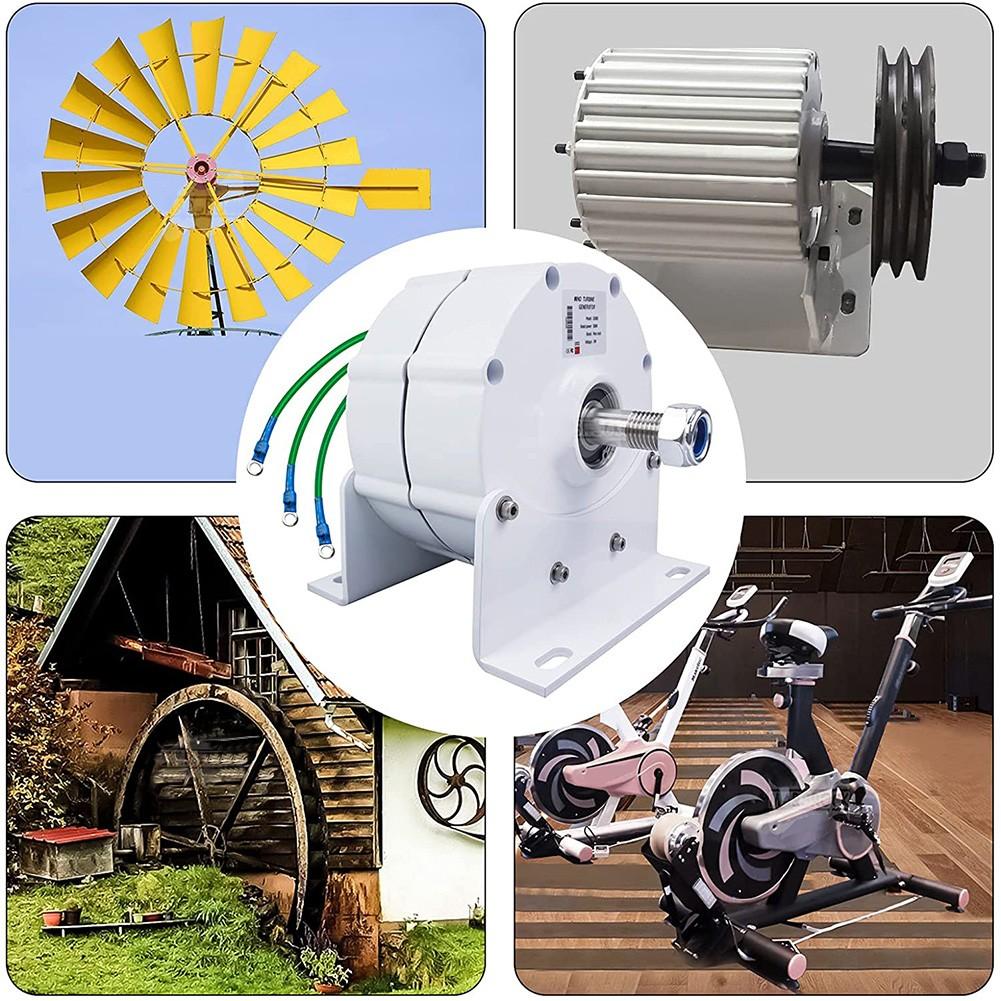 Генератор с постоянными магнитами мощностью 600 Вт, трехфазный генератор переменного тока для дизельного ветрогенератора