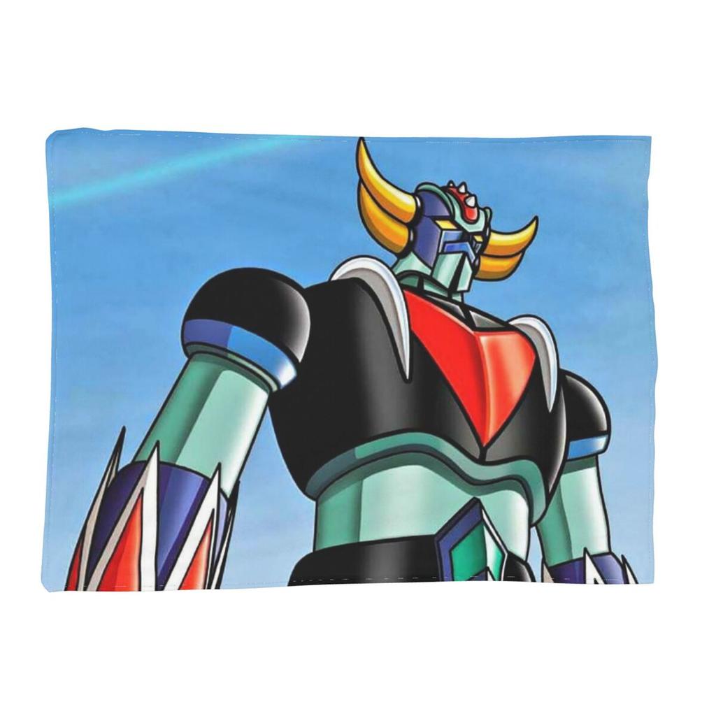 UFO Robot Goldorak Grendizer Аниме Механический Воин Пледы Мягкий Теплый Фланелевый Плед Плюшевый для Спальни Пикника Дома