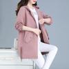 Autumn Women's Windbreaker Mid-length Thin Jacket Temperament Casual