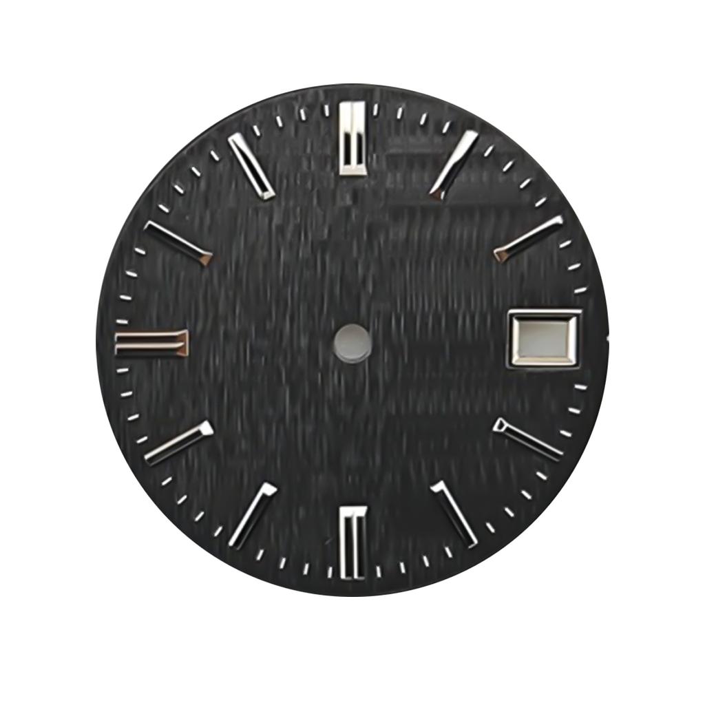 Циферблат NH35 28,5 мм Циферблат Часов S Циферблат Зеленый Люминесцентный Циферблат Подходит для Механизма NH35 NH36 Аксессуары для Часов 2025