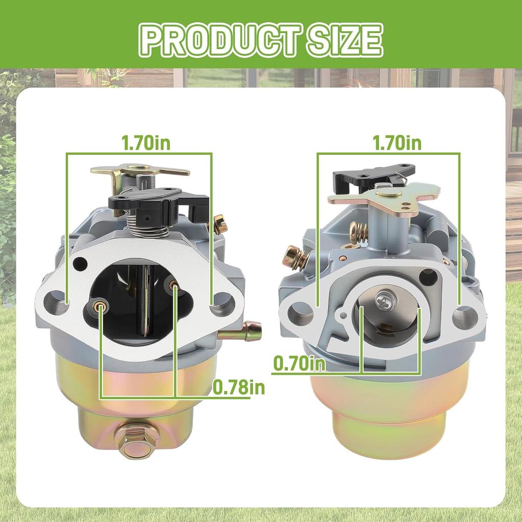 12AV565Q711 Carburetor Fit for Troy bilt TB130 11A-542Q711 11A-B2AQ711 24BF572B711 LS27 LS275 for Cub Cadet LS27T CC98H for Husqvarna HU800H HU700H
