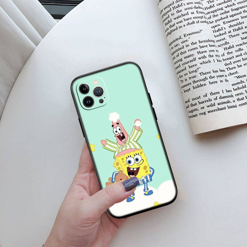 RT24 S-SpongeBos Phone Shell Case for Redmi Note 8 9 10 11 11S 10C 10X 10A 10T 9A 9C 9T 9S 8T Pro Max Plus Prime
