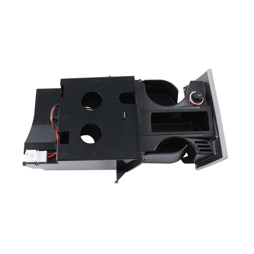 Right Drive Ashtray Cup Holder Stand For VW T5 Transporter Ashtray Cup Coin Holder Dual Drink Grey 7H285860130T 7H2858601 30T