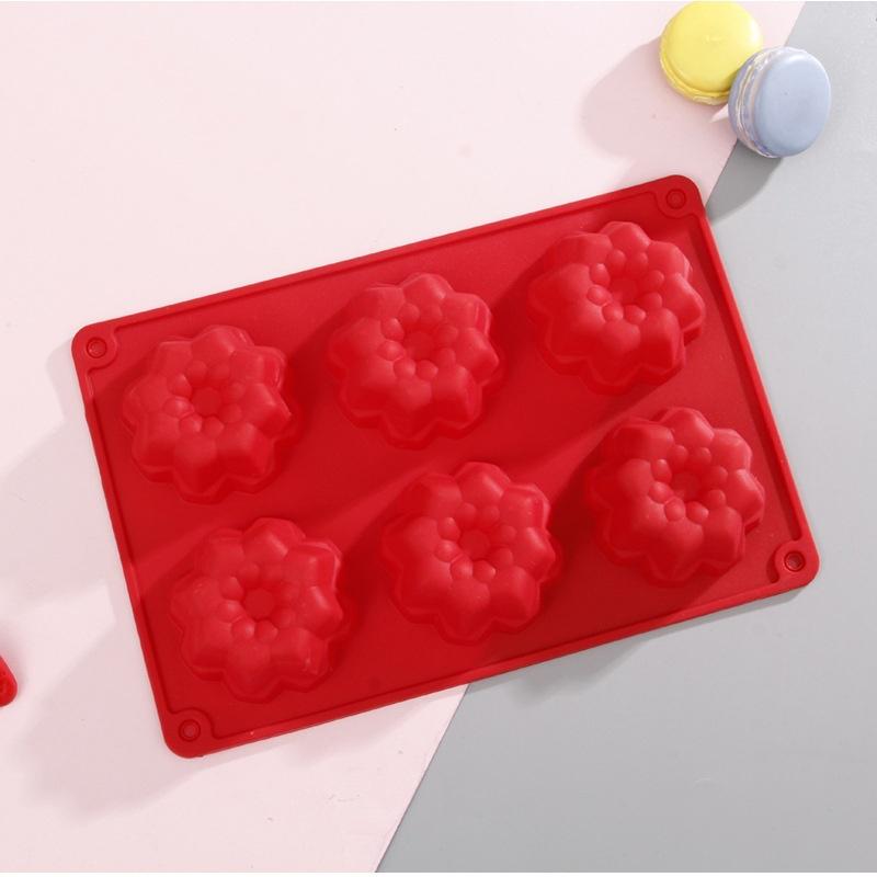 DIY шоколадный желе-пудинг форма для торта с 6 силиконовыми украшениями для мороженого форма для льда