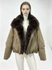 Women's new cotton clothes big fur collar short pie overcome Mao Mao short fashion thin coat