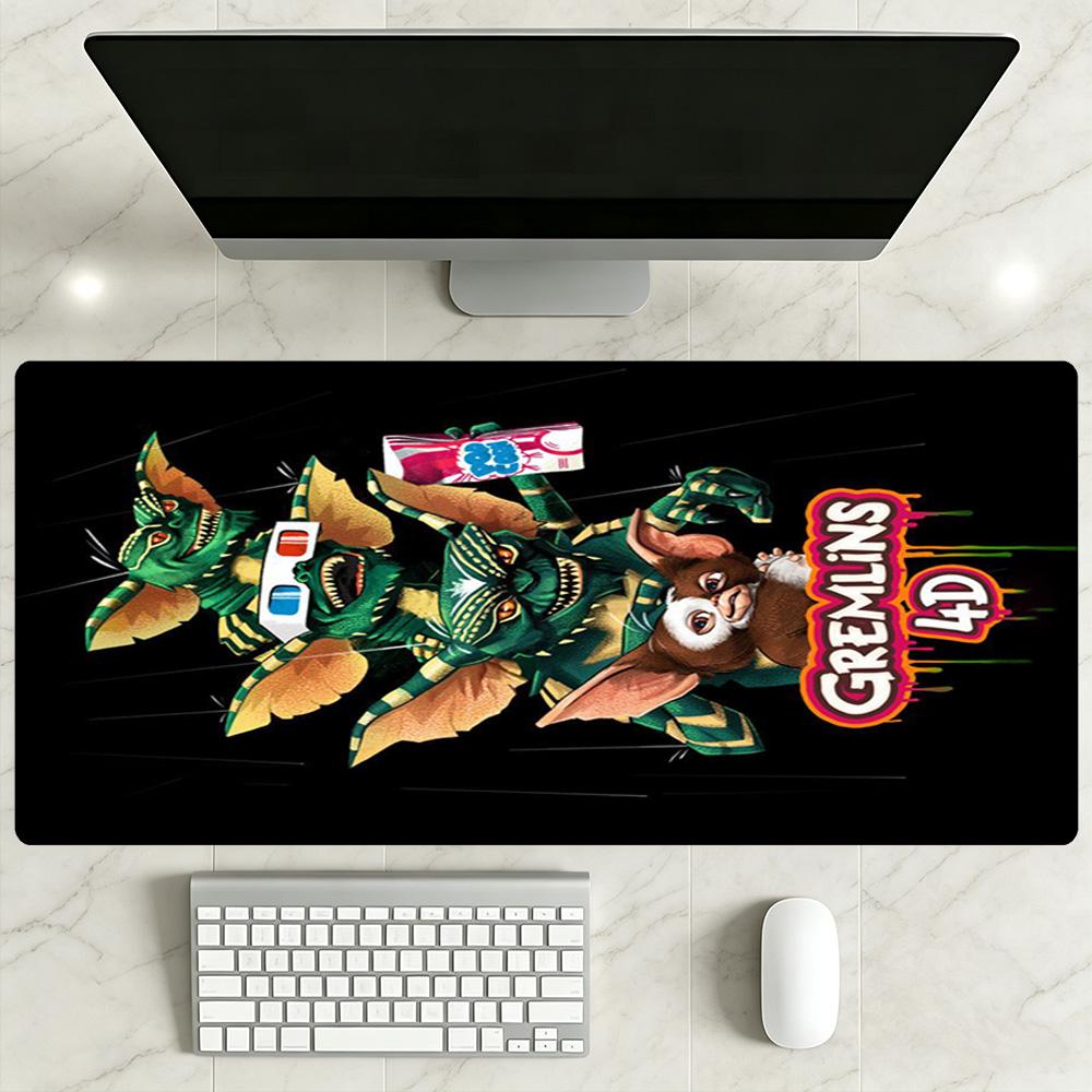 Gremlins Gaming Mouse Pad Keyboard Pad Computer Desk Keyboard Mat Non-Slip Rubber Bottom Computer Desk Office Decoration Accessory
