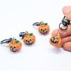 Творческий милый брелок-подвеска в виде тыквы на Хэллоуин, забавный милый брелок для автомобиля, кавайный рюкзак, украшения, аксессуары, подарки