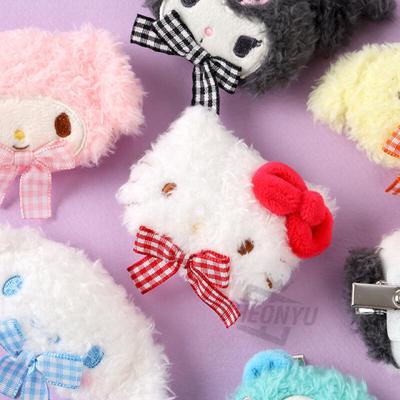[Sanrio] Заколка для волос в форме лица Sanrio