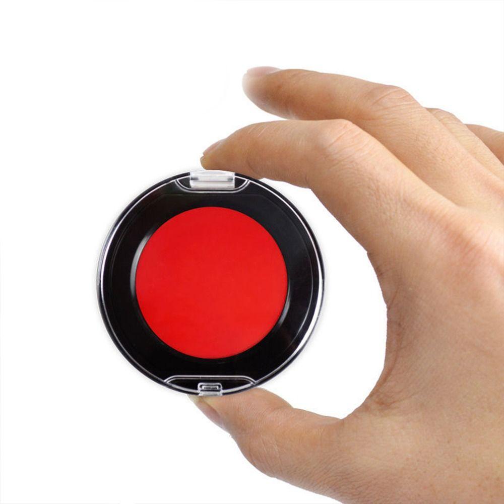 Clear Stamping Mini Fingerprint Ink Pad Red Blue Black Signing Inkpad Thumbprint Ink Pad  Agreement