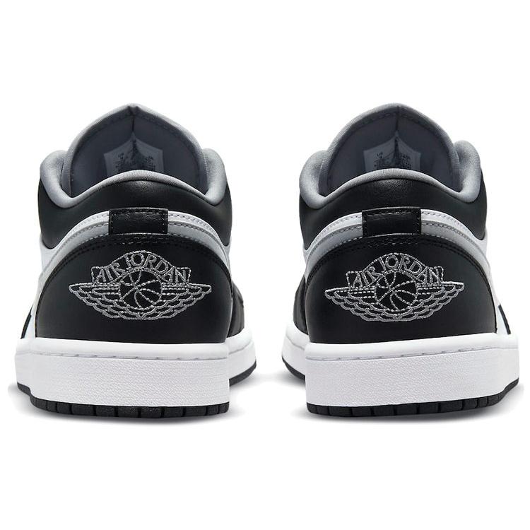 Новые JORDAN 1 Low Черно-бело-серые 553558-040