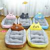 Warm Winter Plush Kennel Cute Cartoon Cat Kennel  Dog Mat  Dog Bed  Pet Teddy Dog  Small and Medium-sized Four-purpose
