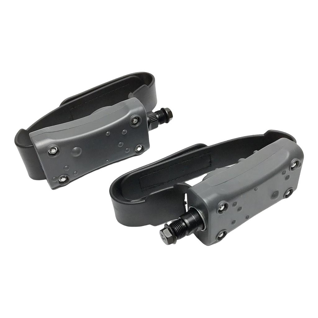 Nonslip Exercise Bike Pedals Cycling Equipment Fitness Bike Pedals Plastic Texture Suitable for Indoor Training Use