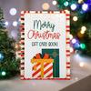 Christmas Gift Card Book 33 Pages Spiral Bound Merry Christmas Gift Card Holder High School Graduation Gift for Her Him Friends Son