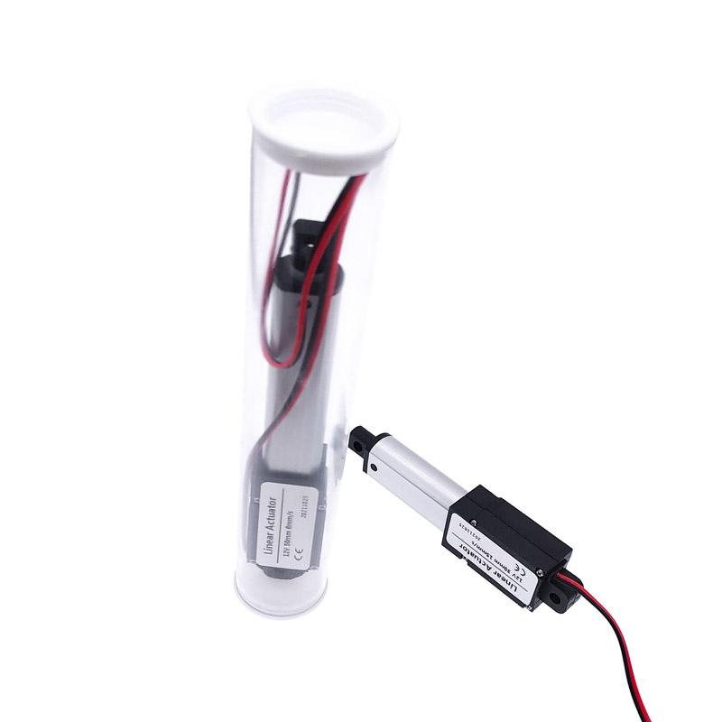 Mirco Electric Linear Actuator 50mm DC 12V 30N/60N/100N/150N Motor Controller Mini Eectric Push Rod Putter