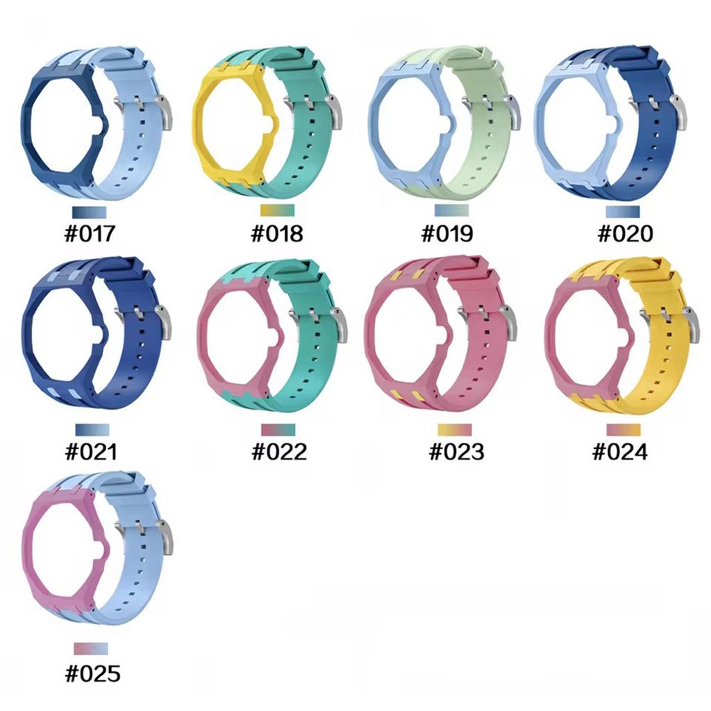 Продвинутый DIY Для AP X Swatch Royal POP Набор Карманные Часы Ремешок Биокерамический Защитный Чехол Безель Двухцветный Цветовое Блокирование Ремешок