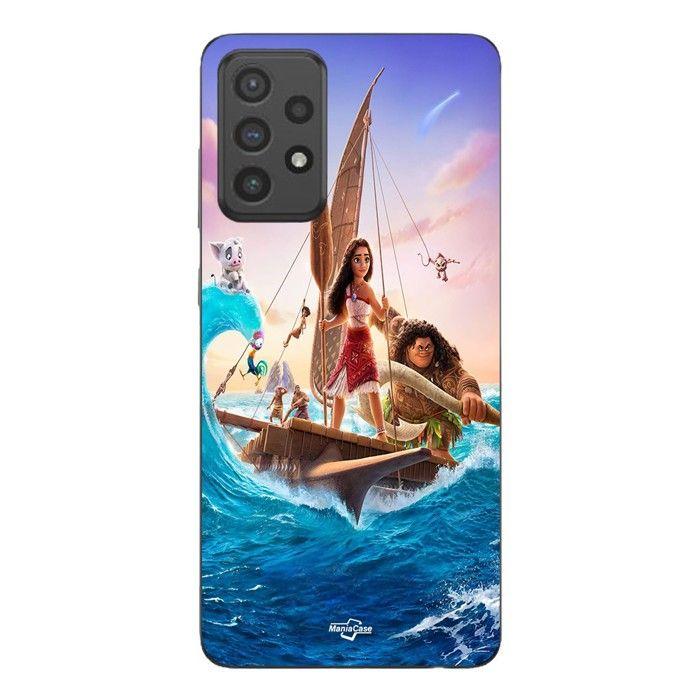 Coque de téléphone - MANIACASE - Samsung Galaxy A53 - Silicone TPU - Vaiana 2 equipage Disney - Souple