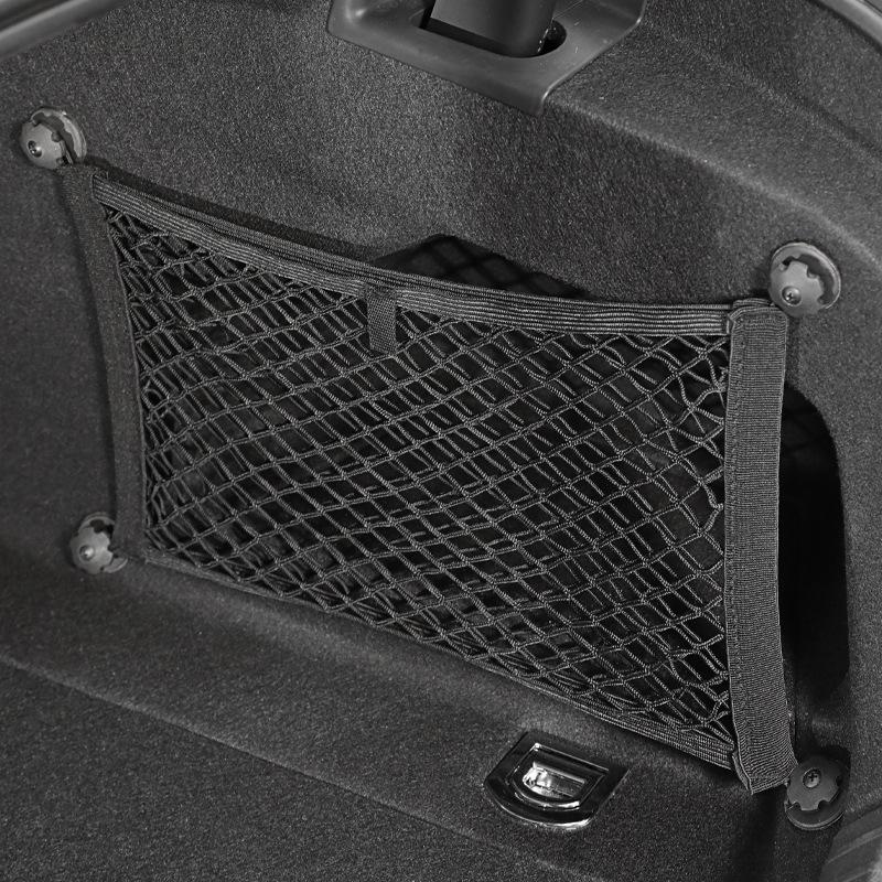 Универсальная сетчатая грузовая сетка для хранения автомобиля, автомобильная сетка, карман для хранения, растягивающаяся сетчатая карманная сетка, настенная наклейка, органайзер, сумка