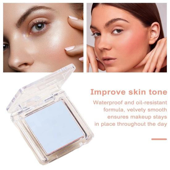 Monochrome Peach Blush Long-Lasting Matte Finish Smooth Waterproof Blush for Natural Delicate Cheeks