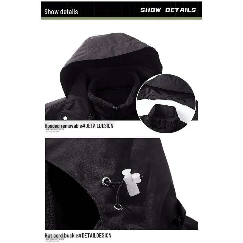 TUCANO Women's 3-in-1 Fleece-Lined Hooded Outdoor Jacket