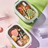Изолированный ланч-бокс из нержавеющей стали для детей, студентов, офисных работников, разделенные портативные ланч-боксы, контейнеры для хранения продуктов, ланч-бокс