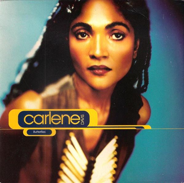 7-дюймовая пластинка CARLENE DAVIS Butterflies GEE43 Gee Street 1993 Великобритания Регги Ска Даб Б/у