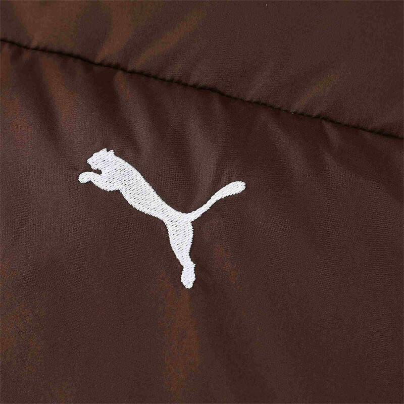 Puma Классический свободный пуховик унисекс куртка кофейно-коричневый 631636-65