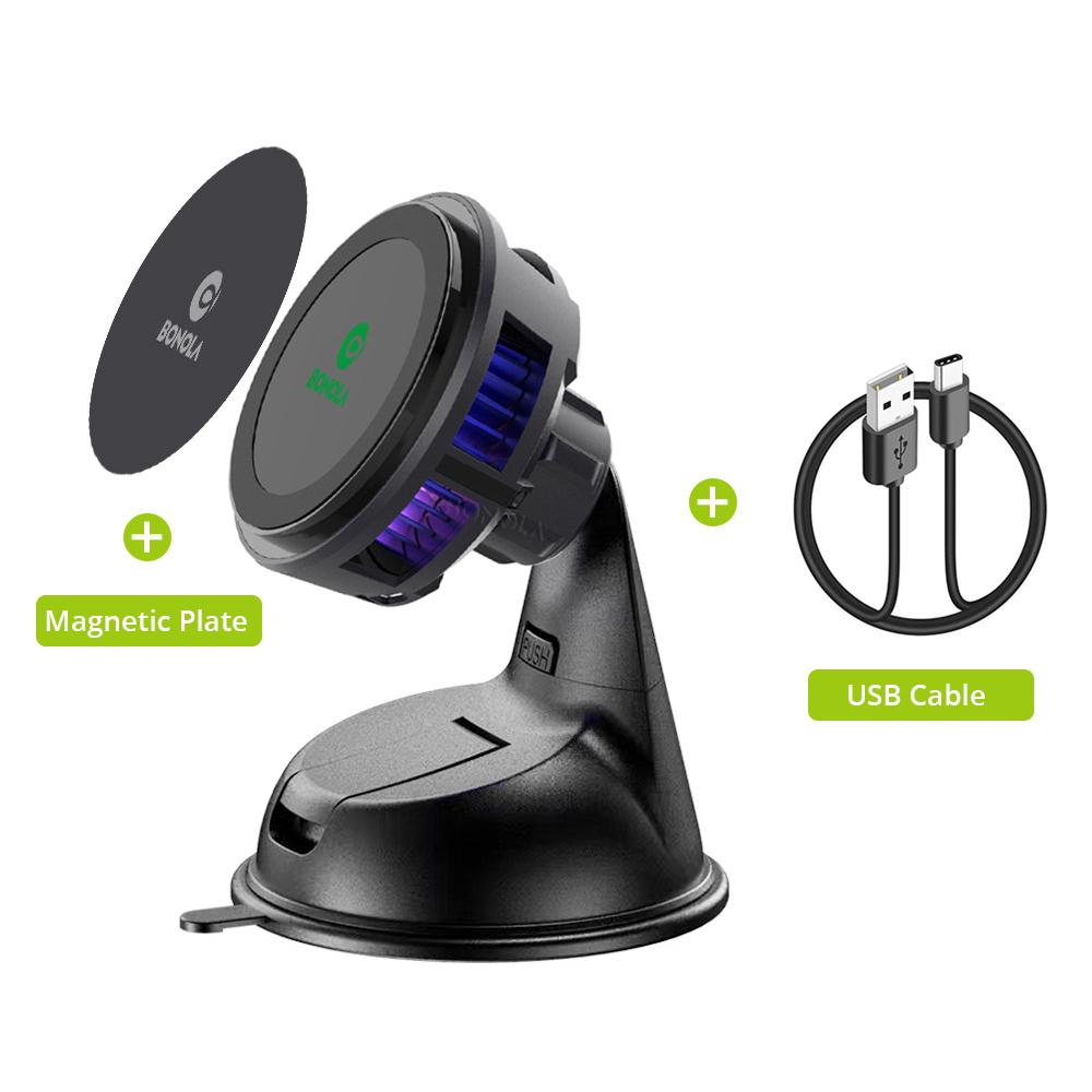 Автомобильное магнитное беспроводное зарядное устройство, охлаждающее крепление для Iphone 14 Pro Max/samsung/huawei Quick Phone, беспроводные зарядные устройства, автомобильный держатель