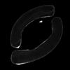 Car Steering Wheel Cover for Women, Winter Plush Warm, Men's Trendy Cute Car Anti-Slip Short Plush Half-Cover Steering Wheel Cover