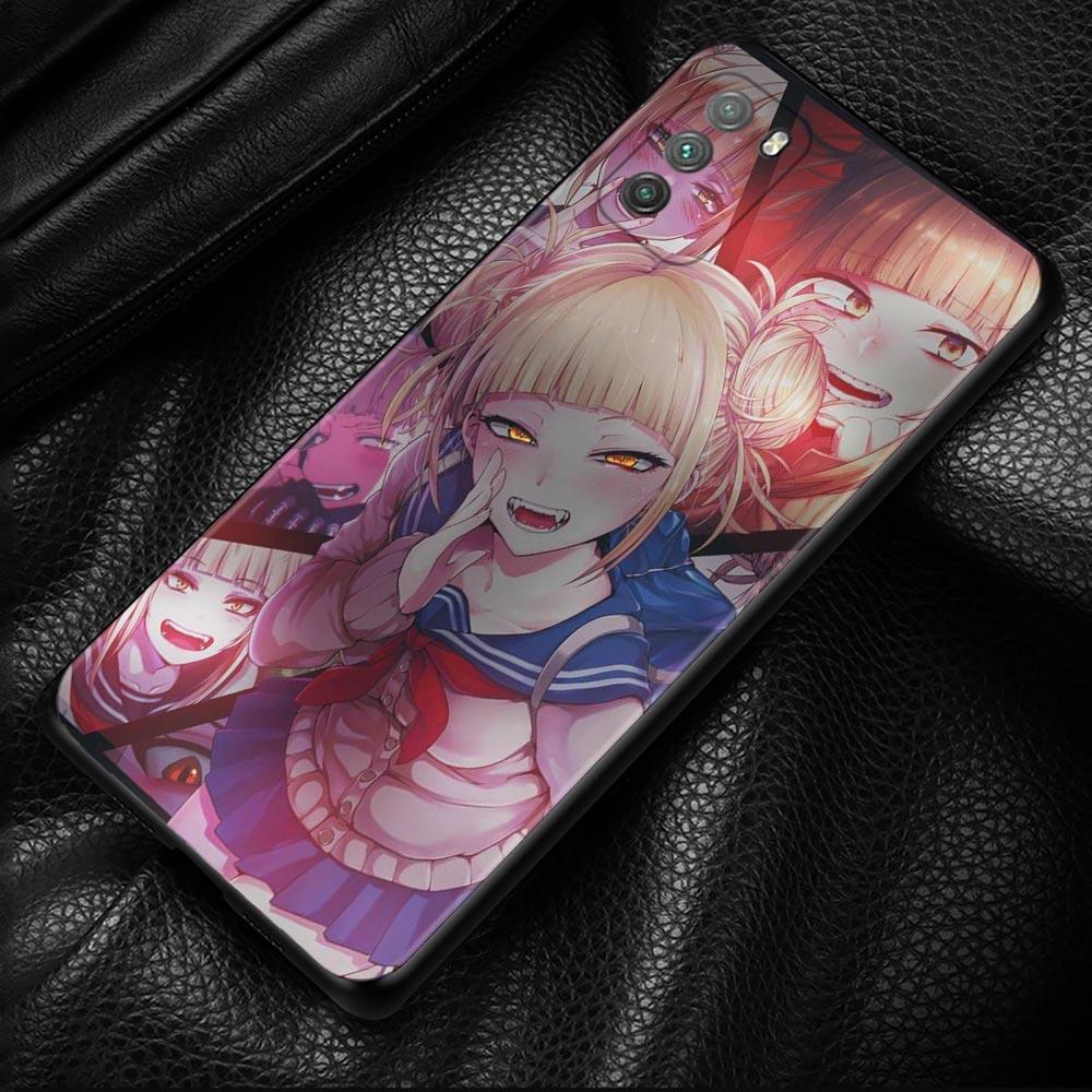 Чехол с аниме мультяшной девушкой TOGA Himiko для Xiaomi Poco X3 NFC M3 M4 Pro 5G для Mi 12 Pro 12X 11 10T Note 10 A2 Lite 5G 9 SE 9T