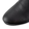 Женские высокие сапоги на маленьком каблуке