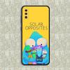 Solar Opposites Cartoon Phone Case For Samsung S23,23,22,30,21,10,9,Note20 Ultra,Lite,Ultra,5G,Plus,FE,Black Soft Case