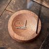 Creative Upside Down Incense Burner Incense Stick Holder Wooden Round Incense Tray Ornament Bedroom Home Yoga Decoration Crafts