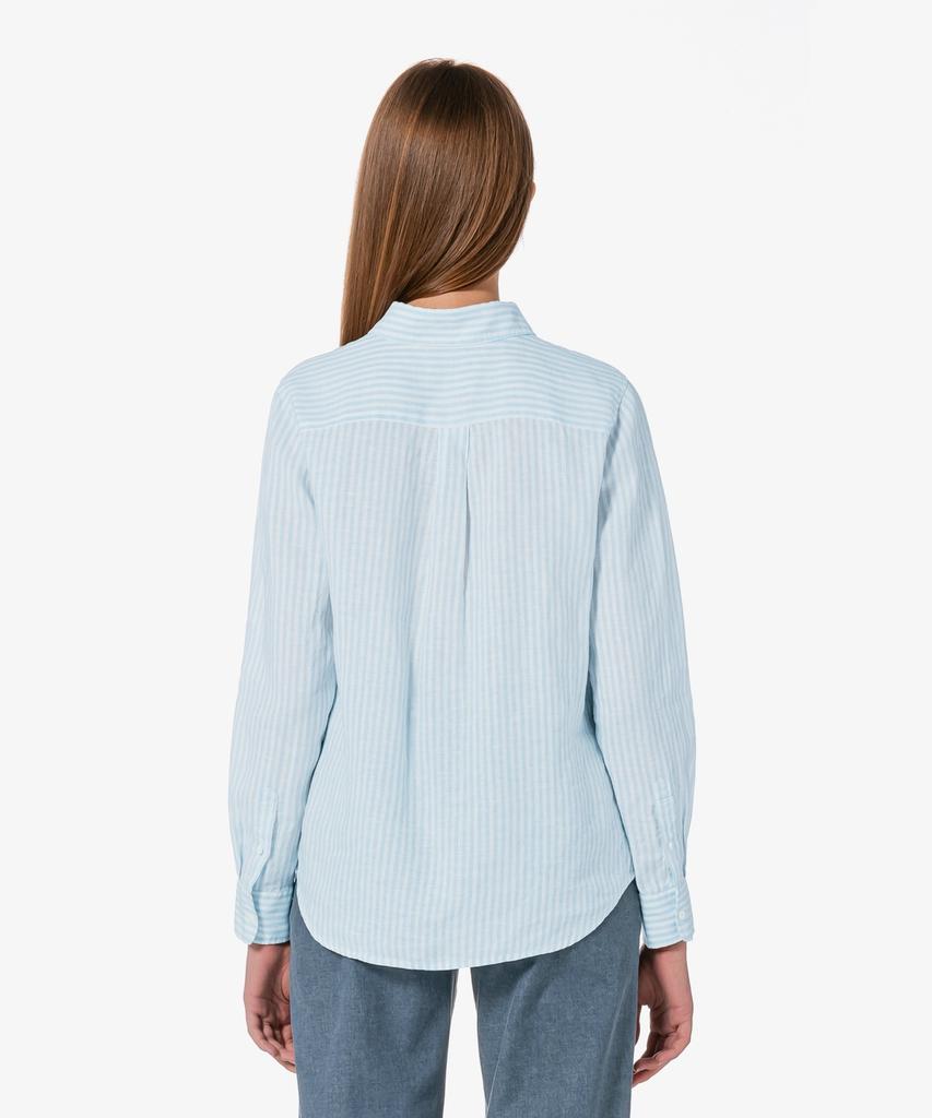 LACOSTE Women'S Regular Fit Linen Shirt Cf005E-56G Hbp